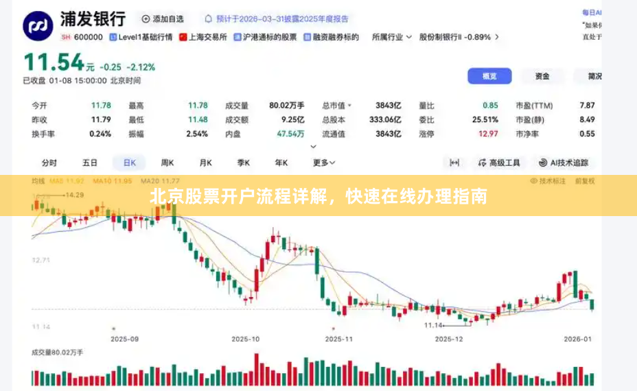 北京股票开户流程详解，快速在线办理指南